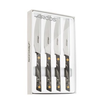 Arcos 374000 1 Pzas. Juego 4 Pzas. Cuchillo Mesa Serie Flysch 110 Mm