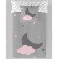 saco nordico sin relleno luna y nube cama 90 x 190200 gris