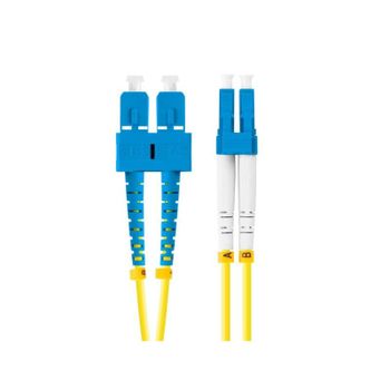 Cable de fibra óptica Lanberg SC-LC 2 m G.657.A1 amarillo