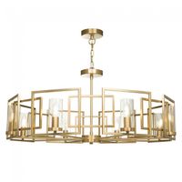 lampara colgante bowi 8 luces