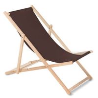 tumbona madera de haya respaldo ajustable marron