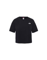 camiseta the north face cropped w black