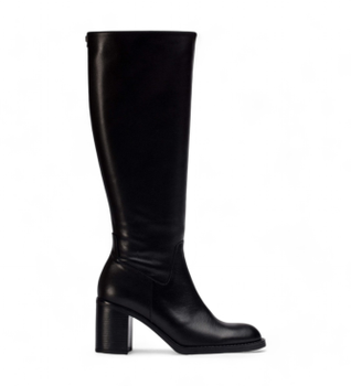 Wonders para mujer. I-9201_5121_5792 Botas de Piel Mate negro (37), 5 a 8cm, Cremallera, Casual