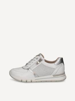 CAPRICE Sneaker, white, made of Leather and synthetic, Size 40