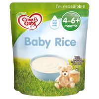 cow  gate baby rice cereal 4-6 months