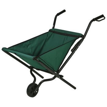 Carretilla Plegable Verde Y Negro Progarden
