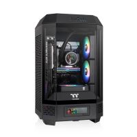 torre pc thermaltake the tower 250 mini-itx 2x120mm negro vidrio templado