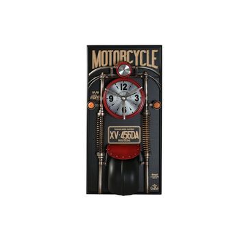 Reloj Pared Metal Pvc 60x18x120 Moto Rojo