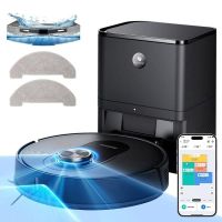 robot aspirador y fregasuelos proscenic q8 max con autovaciado navegacion lidar 8000 pa