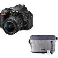 nikon d5600 dslr camera with 18-55 mm f35-56 lens  accessory kit bundle