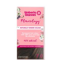umberto giannini flowerology naturally kinder colour - dark blonde 70 195ml