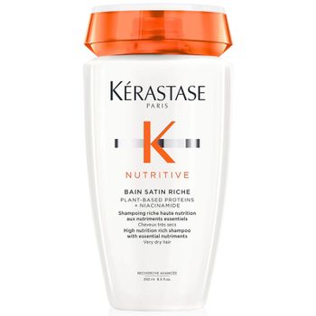 Kérastase Nutritive Bain Satin Riche High Nutrition Rich Shampoo for Dry Hair 250ml