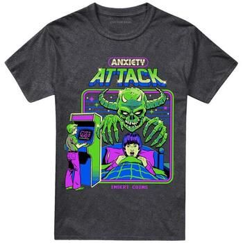 Steven Rhodes Camiseta Anxiety Attack para mujer