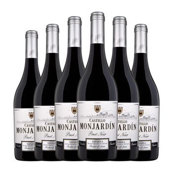 Castillo De Monjardín Vino Tinto El Cerezo Navarra Joven 75 Cl 13.5% Vol. (pack De 6 Unidades)
