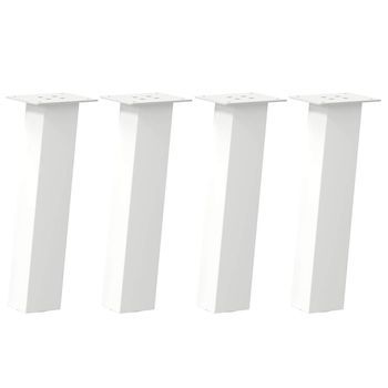 Mesa De Centro  80 X 80 X 1,2 Mm  Acero - Blanco