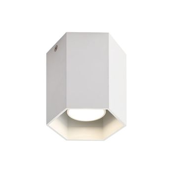 Revak - foco de techo de metal, color blanco, 11 cm, gu10