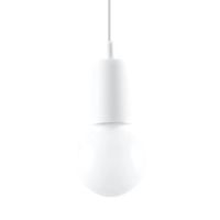 lampara colgante tina blanco 1 luz