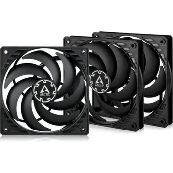 Ventilador suplementario Arctic P12 Slim PWM PST 120mm 2100RPM pack de 3 ultra silencioso