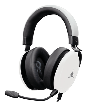 White Shark ELEPHANT Auriculares Al mbrico Diadema Juego Blanco Negro