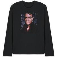 elvis presley camiseta manga larga tough para hombre