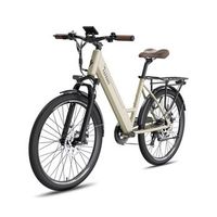 bicicleta electrica fafrees f26 pro - motor 250w bateria 36v15ah 26x175 pulgadas ruedas frenos de disco mecanicos - dorado