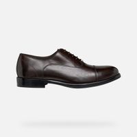 geox barberigo hombre marron oscuro