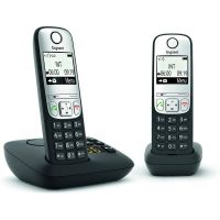 gigaset a690 duo telefonos inalambricos dect negros