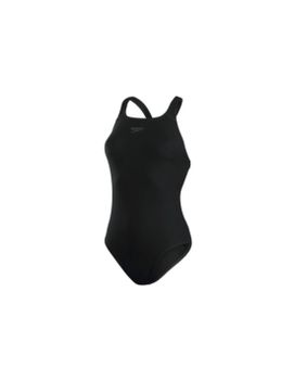 Bañador de Natación Speedo Eco Endurance+ Medalist Mujer Negro