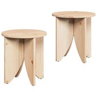 mesa de cafe 2 pcs natural vidaxl