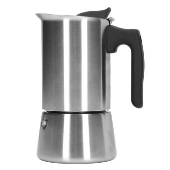 Lifestyle Allpercom Cafetera Acero Inoxidable Inducción Gas Vitrocerámica