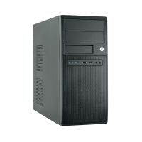 carcasa de ordenador chieftec cg-04b-op midi tower negro atx micro atx