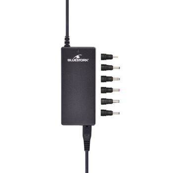 Bluestork PW-NB-90-ASUS adaptador e inversor de corriente Interior 90 W Negro