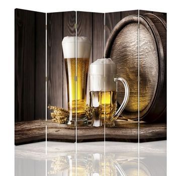 Biombo Perfect Pint - Separador De Ambientes Cm. 180x180 (5 Paneles)
