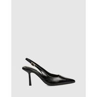 kamome trends zapatos de tacon salon destalonado laia negro para mujer