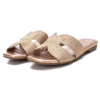 xti deportivas moda sandalia hilo metalizada de para mujer