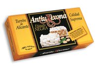 turron de alicante duro antiu xixona etiqueta negra 150g