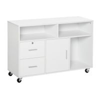 mueble archivador 100x35x65 cm blanco