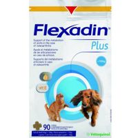 vetoquinol flexadin plus para perros pequenos y gatos - 90 tabletten