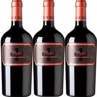 bobos finca casa la borracha vino tinto crianza de valencia elab 75 cl 135  pack 3 botellas