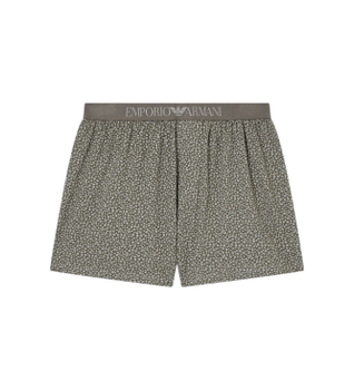 Emporio Armani para hombre. EM000798_AF18885 Bóxers Pattern Mix verde (M), Homewear, Algodón