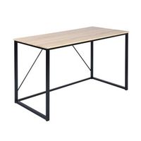 wellhome mesa elmo oak en madera nogal y negro