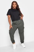 yours joggers grises cargo mujer curvy y tallas grandes yours