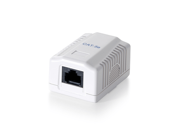 ROSETA DE SUPERFICIE CATEGORIA 6 1 HEMBRA RJ45