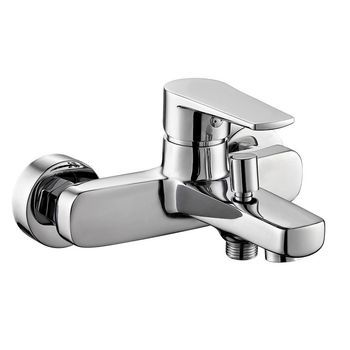 Kibath Grifo De Bañera Monomando Fus Acabado Cromo Brillo Fabricado En Latón