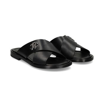 Roberto Cavalli Sandalias Hombre - Negro Talla 41