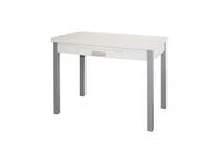 mesa extensible en acabado blanco con cajon 1001406098 cm