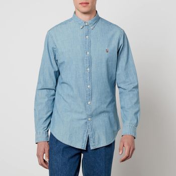 Polo Ralph Lauren Slim-Fit Cotton-Chambray Shirt - S