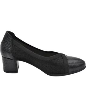 de D`CUTILLAS DOCTOR CUTILLAS - ZAPATO DE TACON PARA MUJER ANCHO ESPECIA NEGRO