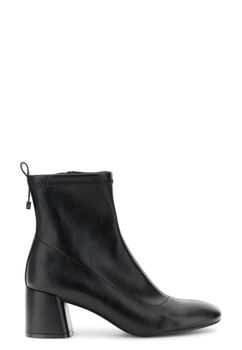 botines sintéticos efecto napa black 36