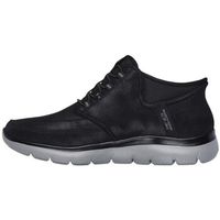 skechers botas botin slip-ins summits - siegul negro para hombre